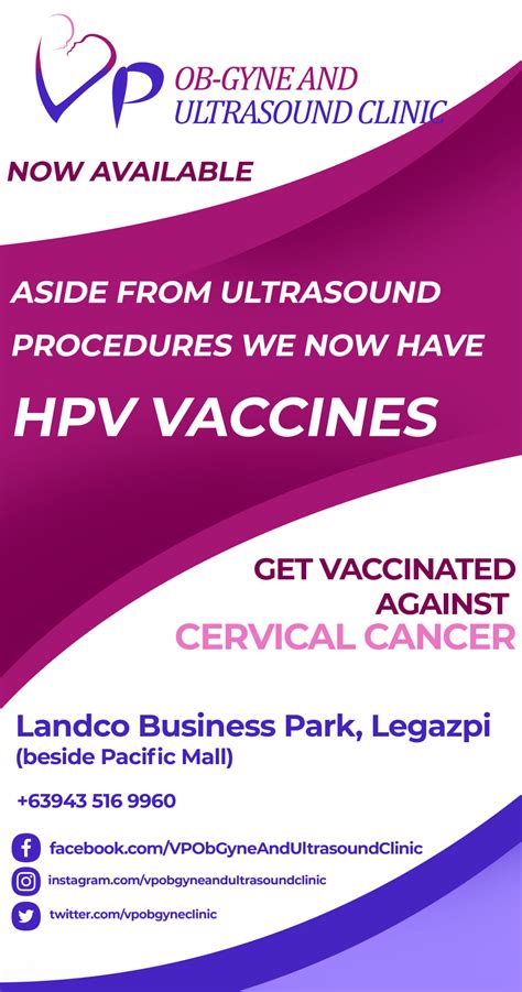vp ob-gyne and ultrasound clinic|HPV Vaccines are now .